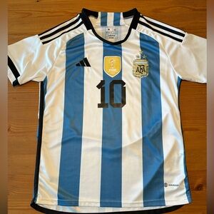 Men’s Medium Adidas Messi 2022 FIFA World Cup Jersey